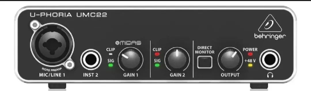 Interface Behringer uphoria UMC22 - Foto 4