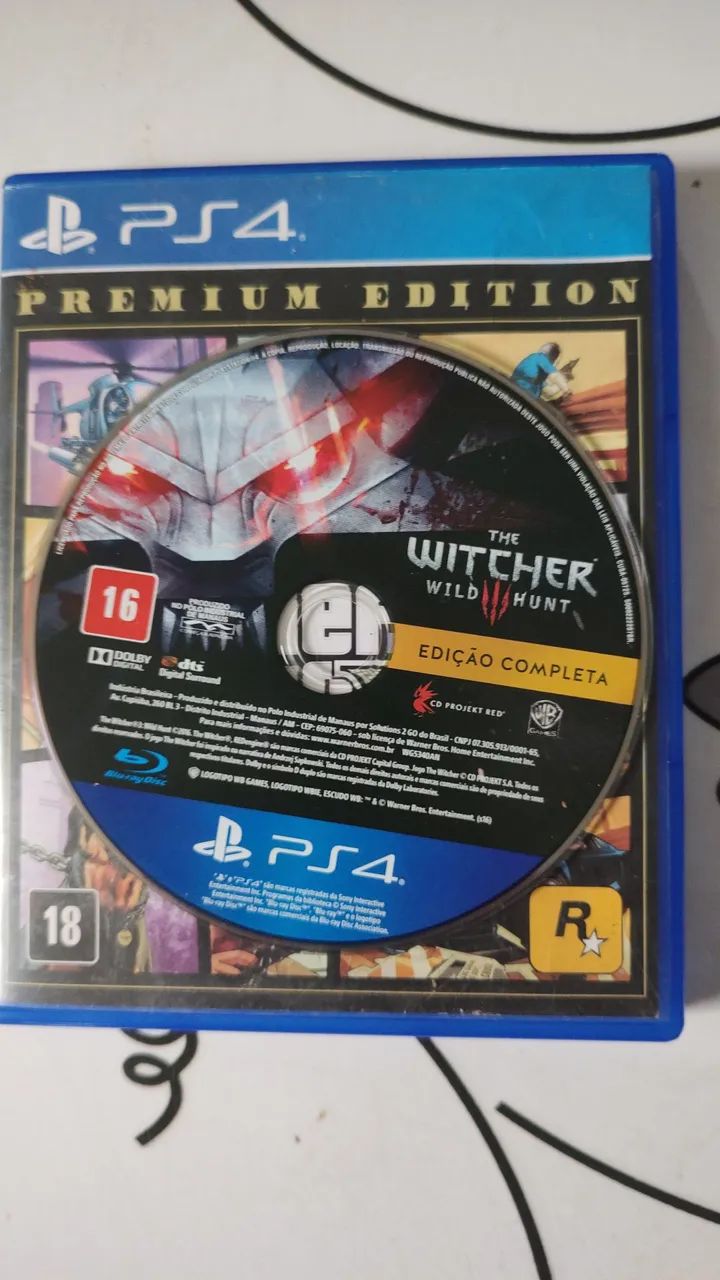 Vendo GTA 5 e the witcher 3 - Foto 2