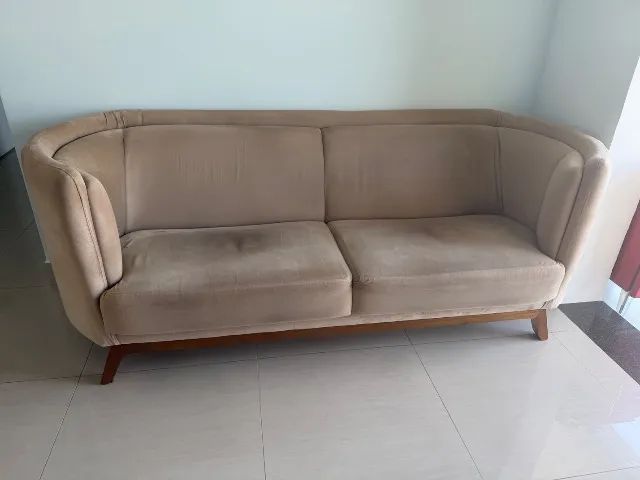 Sofa de tecido 3 lugares
