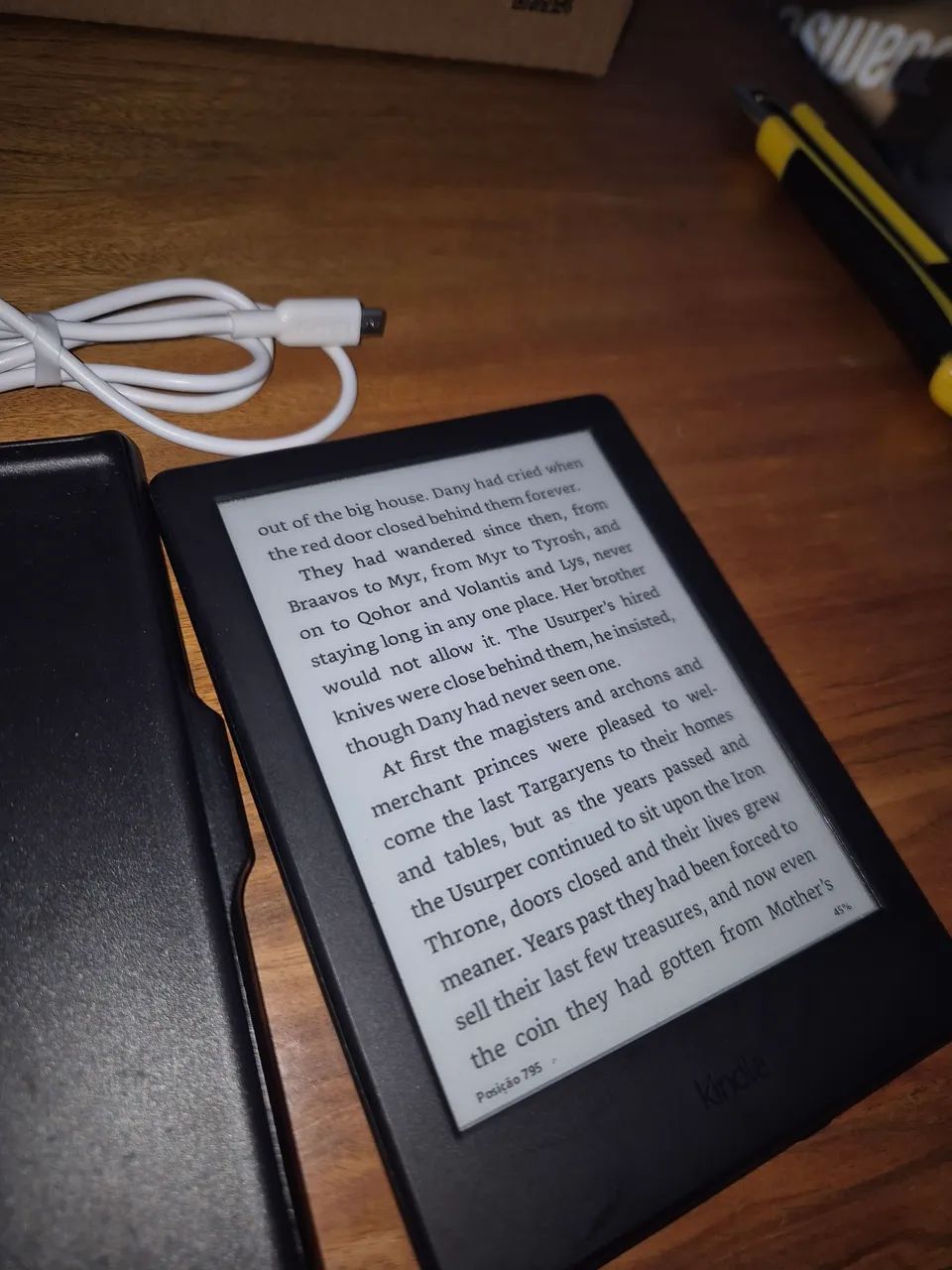 Kindle 8 Geração Em Ótimo estado de Conservação - Foto 4