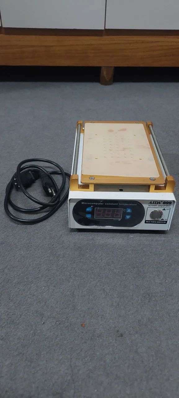 Mesa separadora de tela de celulares