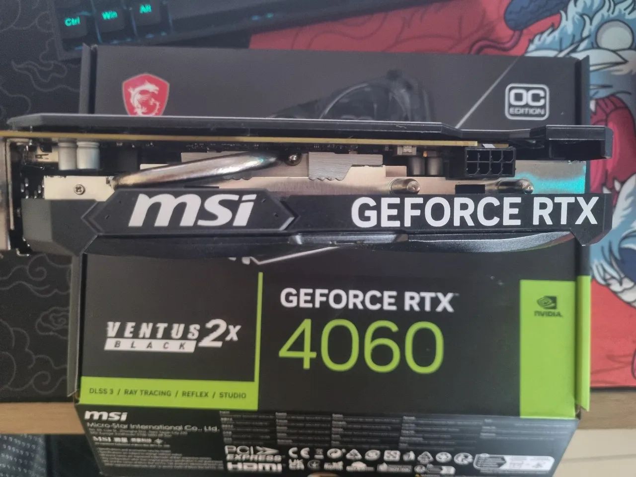 Geforce RTX 4060 8gb MSI Ventus 2x - Foto 2