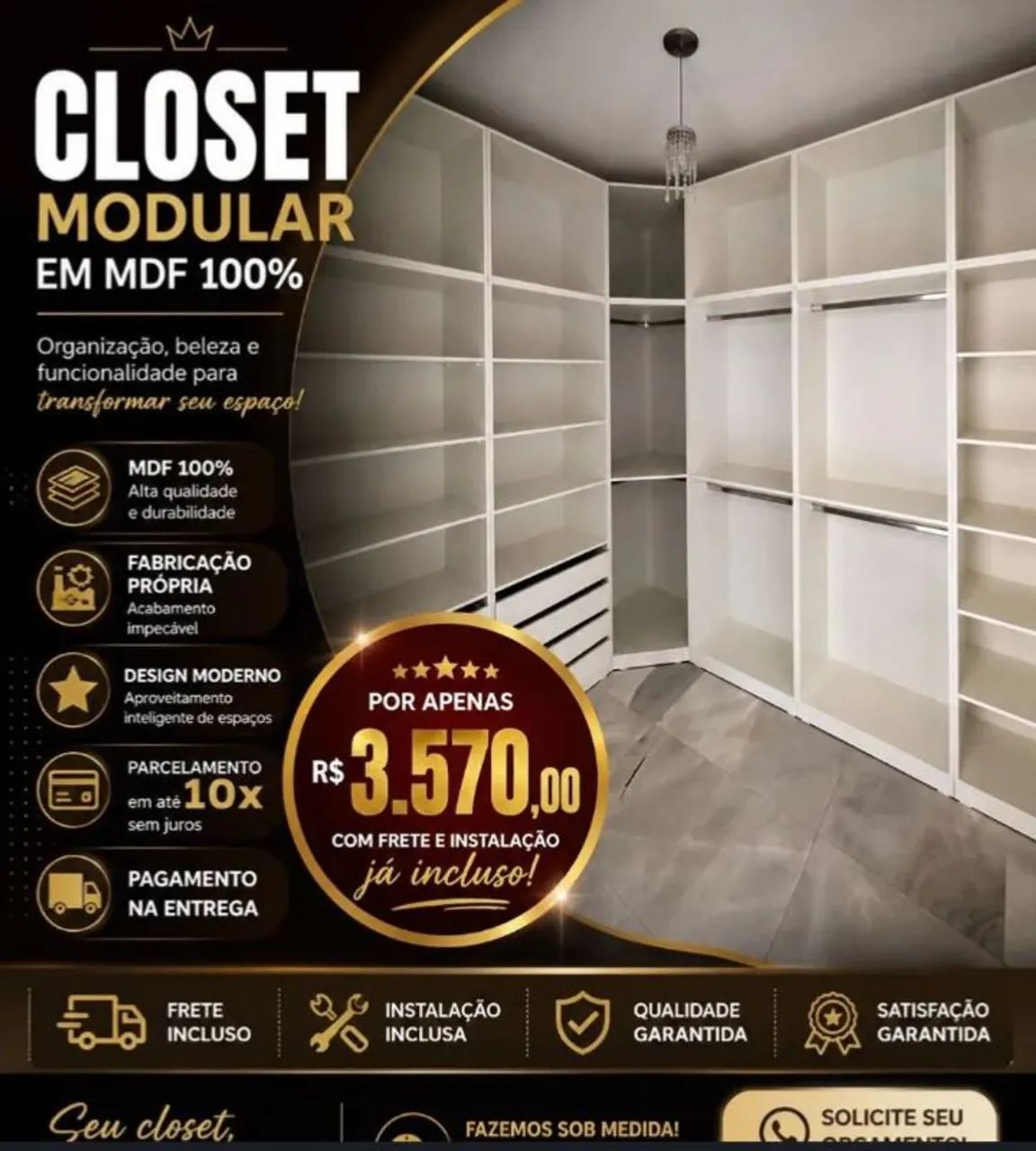Móvel em MDF a pronta entrega!  - Foto 4