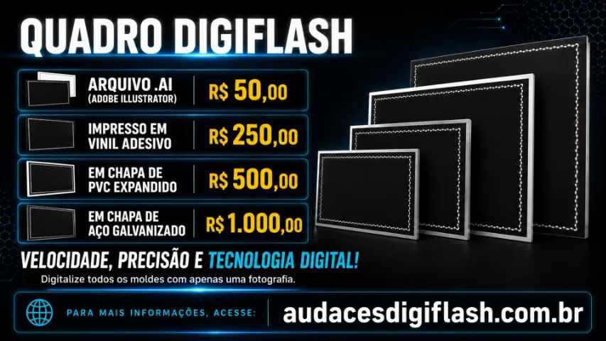 Audaces - Quadro Digiflash