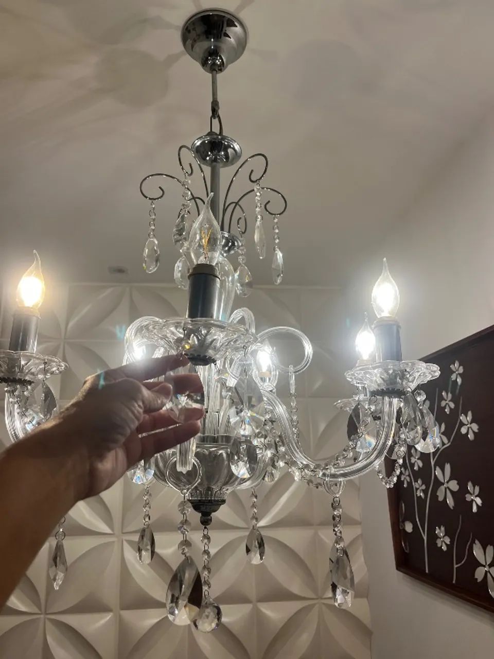 Lustre Luminária Candelabro  - Foto 2