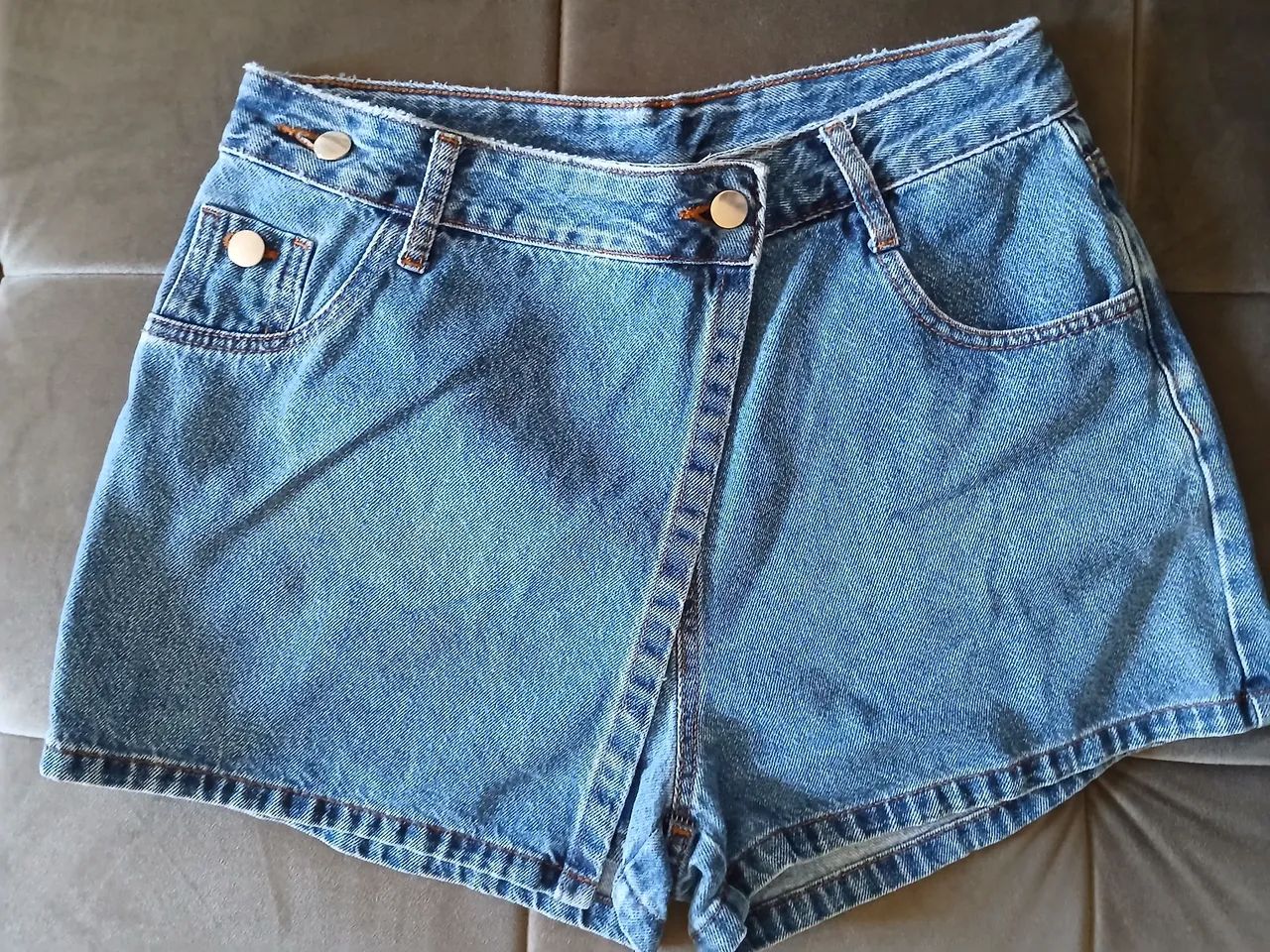 Shorts saia jeans  - Foto 3