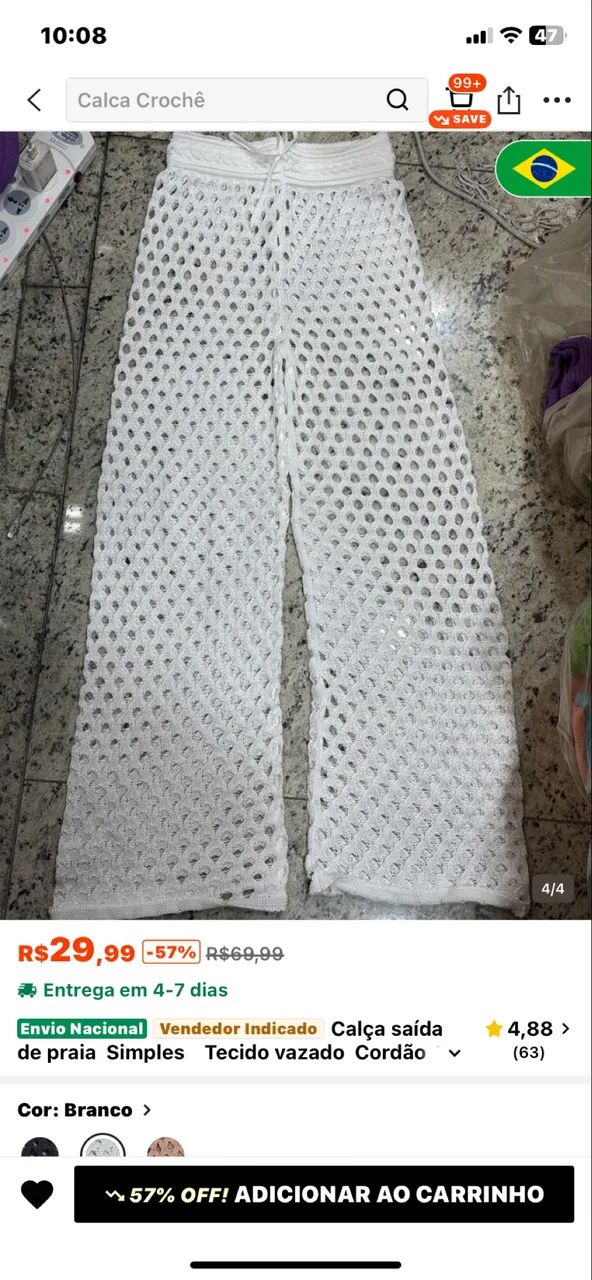 Calça de praia  - Foto 2