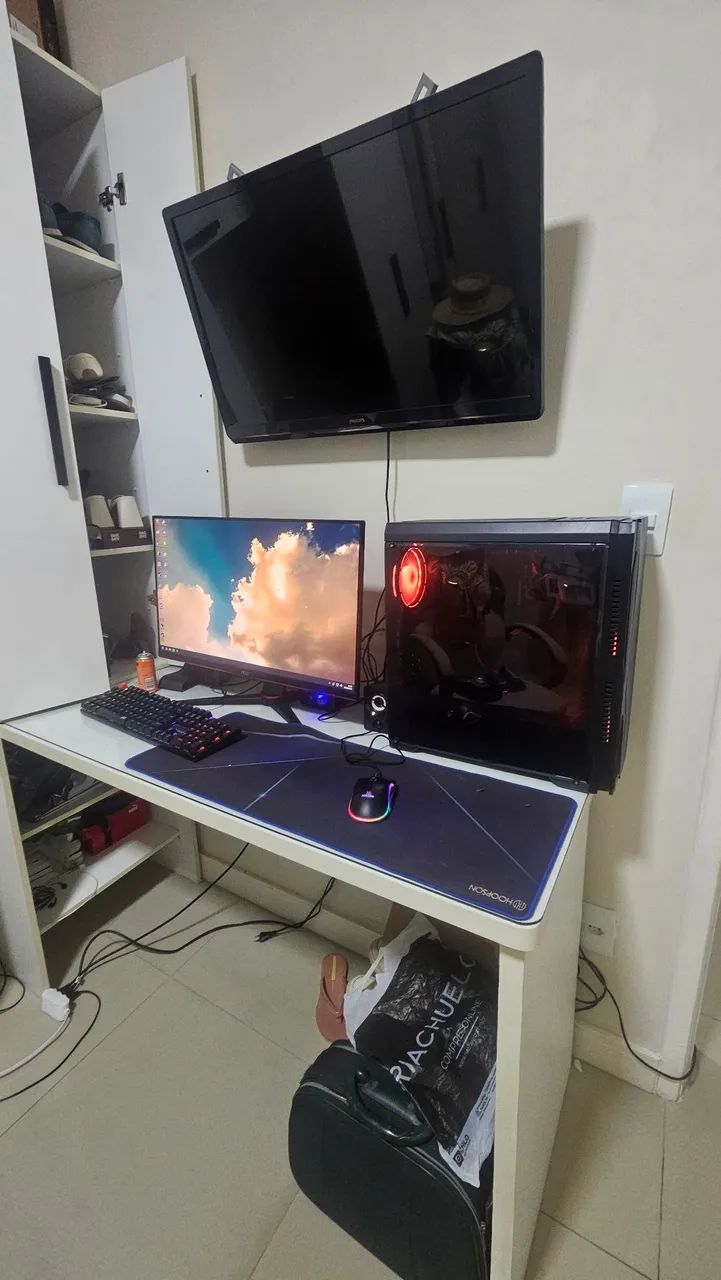 Computador gamer completo, só pegar e montar