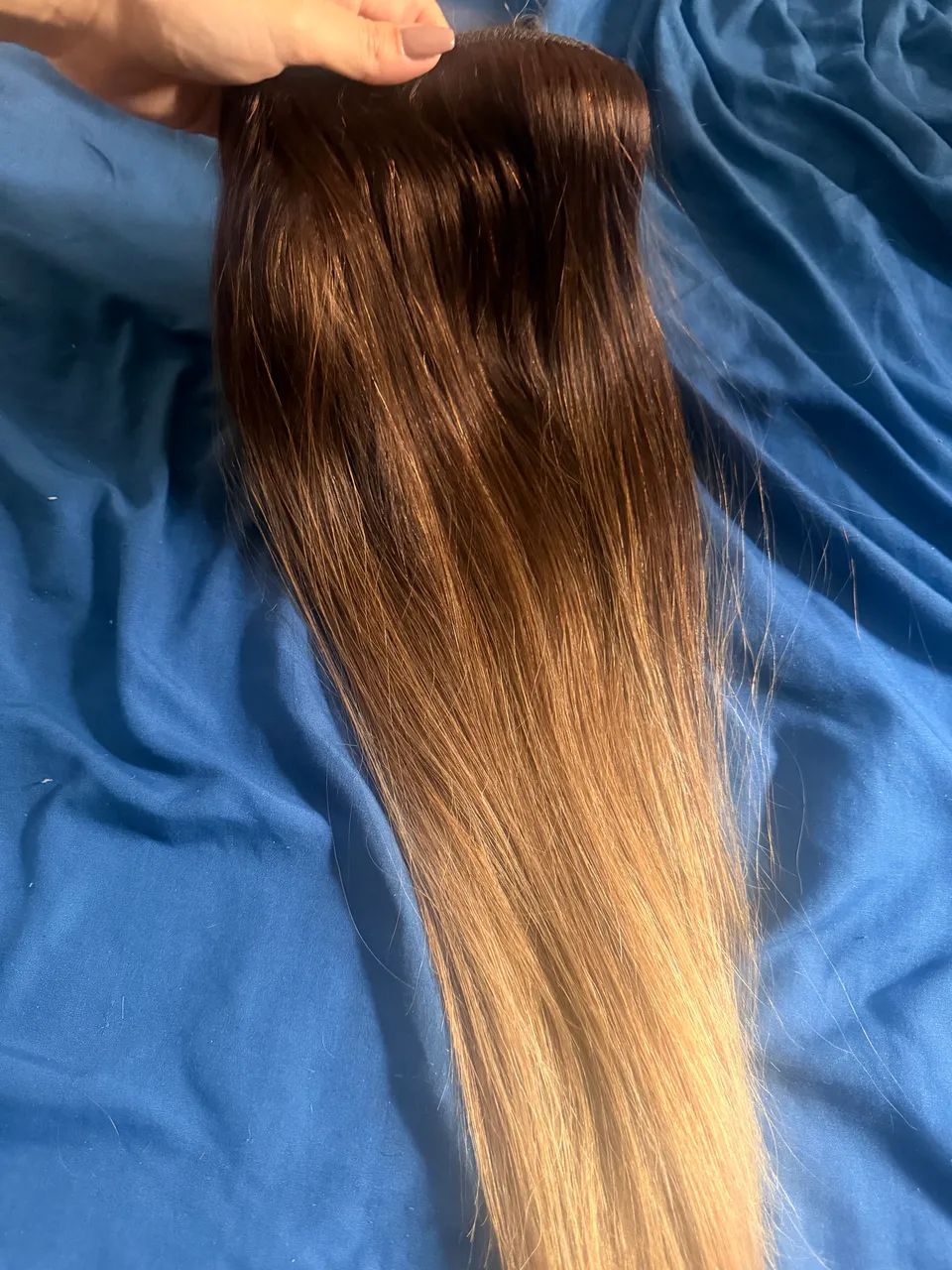 Cabelo 65cm / 140 gr brasileiro  - Foto 2