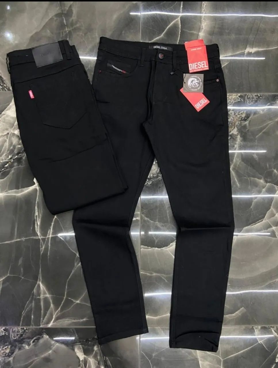 Calças Jeans Masculina com elastano  - Foto 3