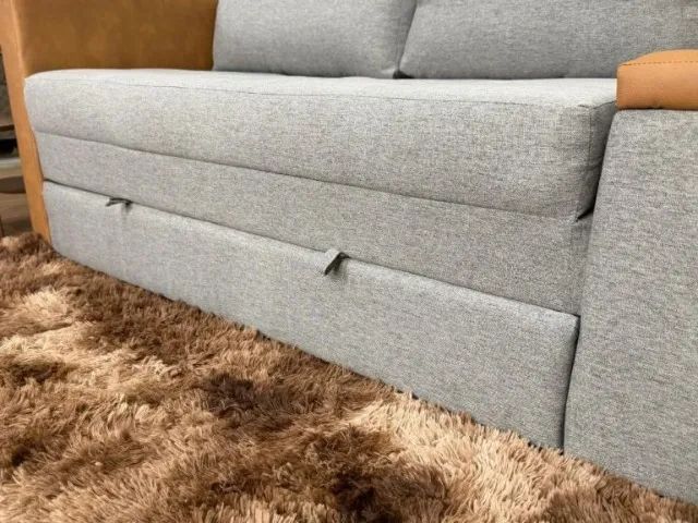 Sofá Cama Anis 1,60 m Linho   Produto Novo - Pronta Entrega - Foto 2