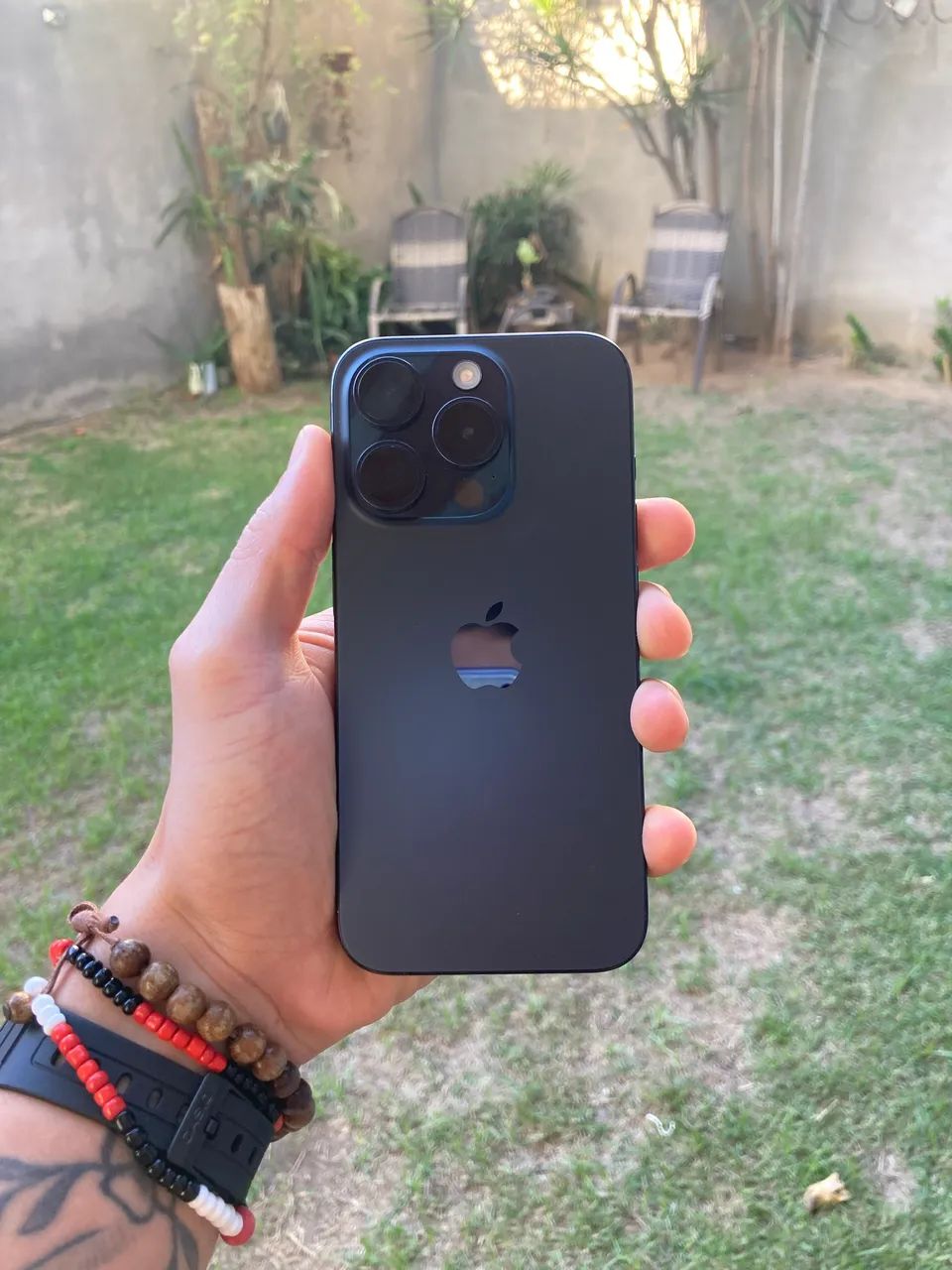iPhone 15 pro azul BATERIA CONSERVADA