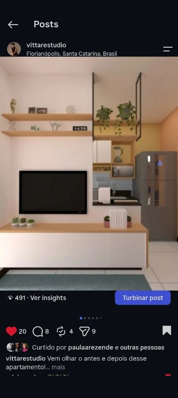 Projeto de interiores 