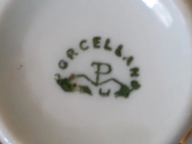Antigo Conjunto de Café em Porcelana Mauá  - Foto 6