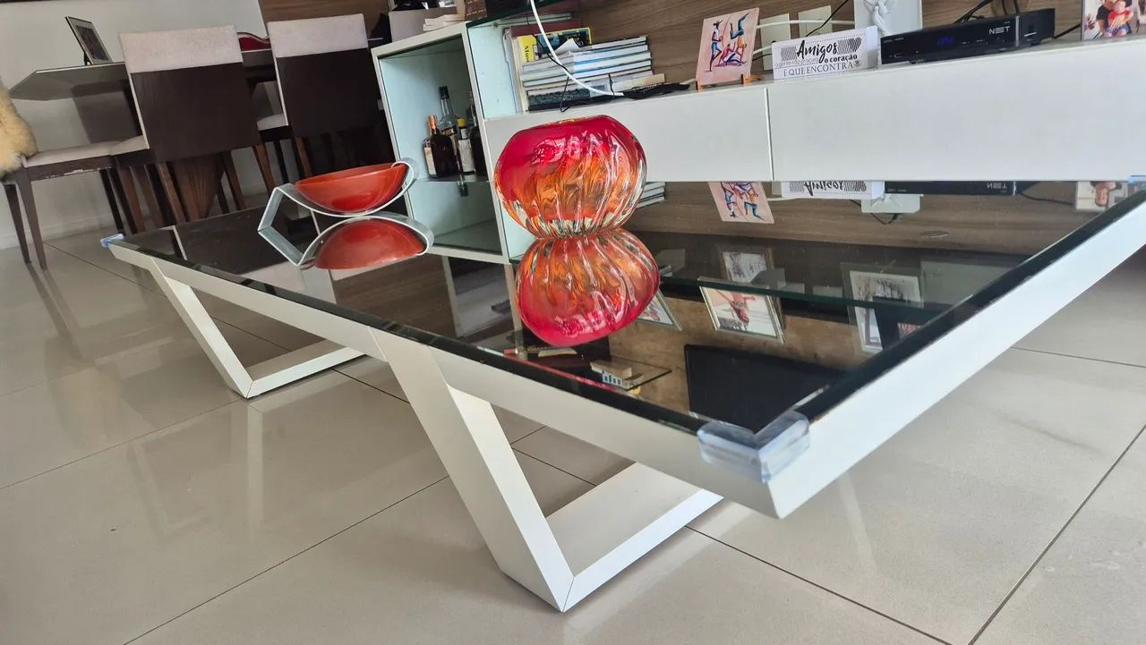 Mesa de centro adquirida na Galpão D, com design moderno e elegante - Foto 4
