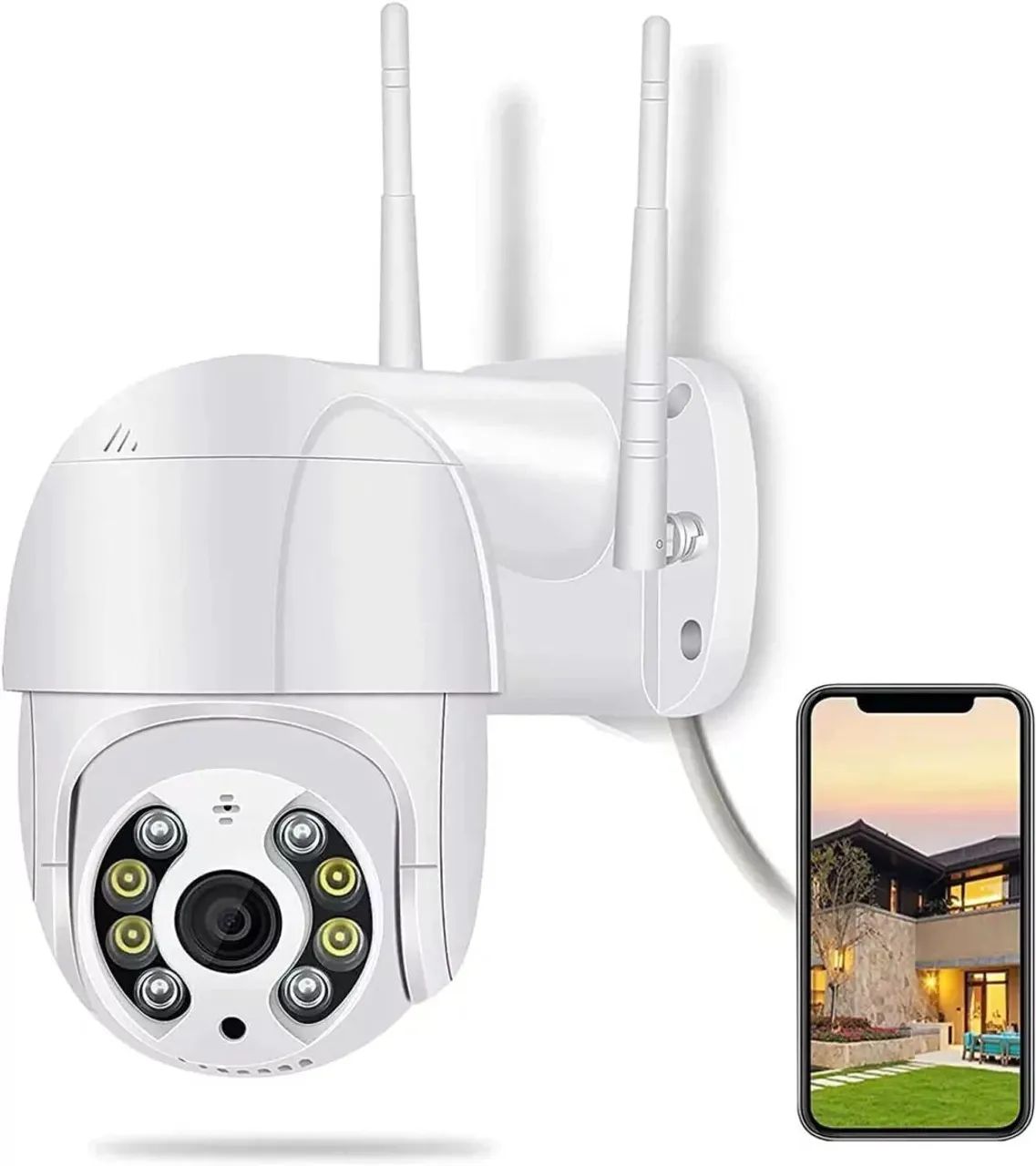 Câmera Ip MAXTOP 2 Antenas Segurança Externa - Foto 5