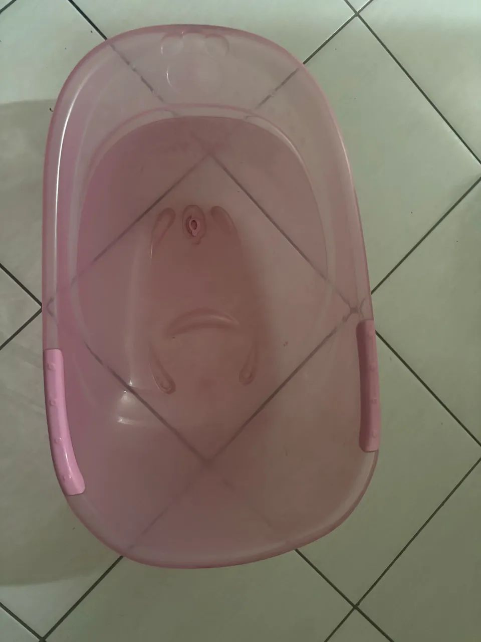 Banheira adoleta rosa 34l