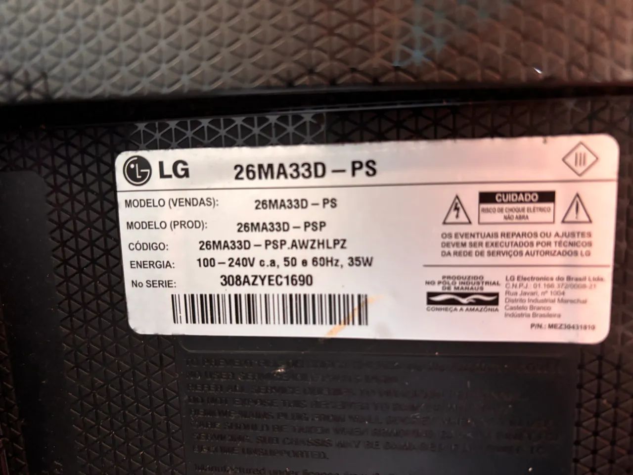 TV LG 26 polegadas  - Foto 4