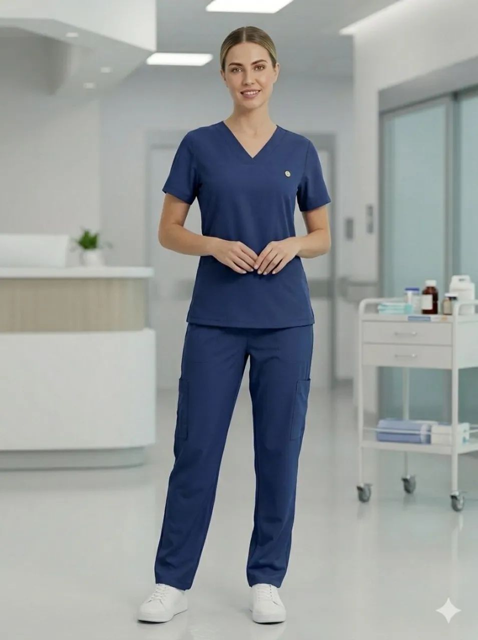 Scrubs malha tecnológica Poliamida - Foto 2