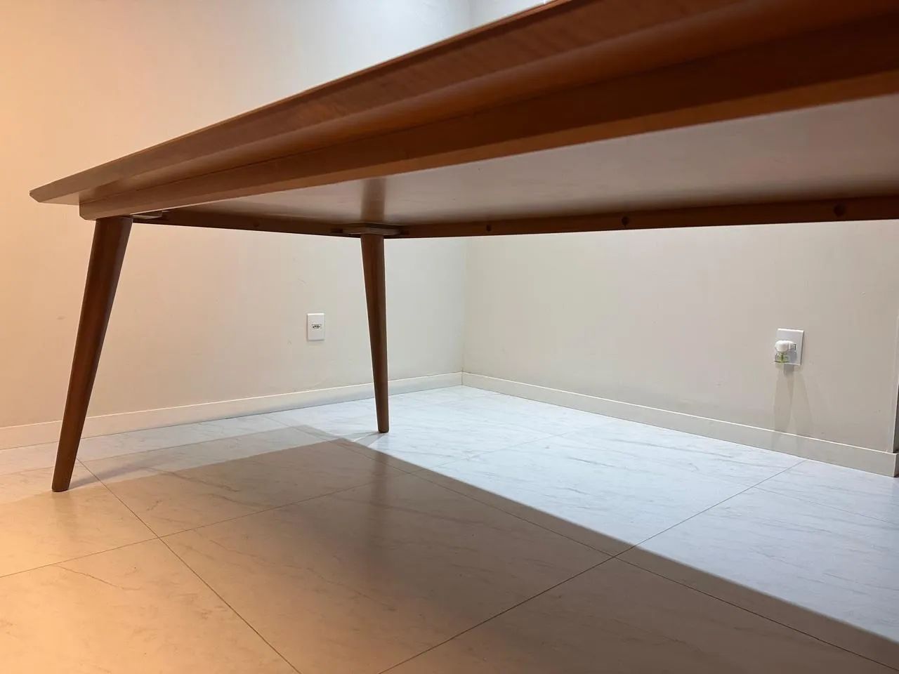Mesa jantar com tampo de vidro - Foto 2