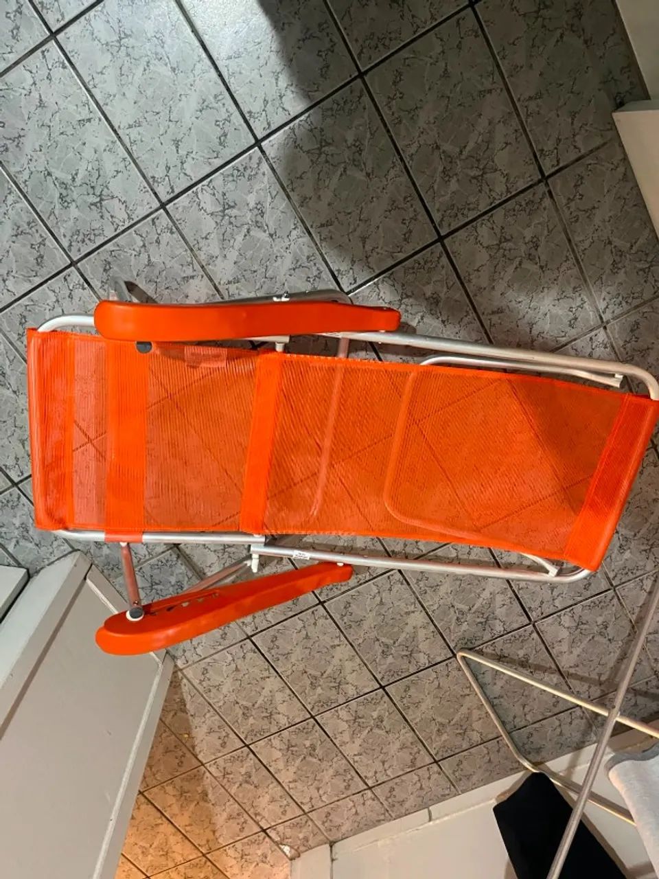 Cadeira de Praia de Marca Aperol Spritz Laranja - Foto 3