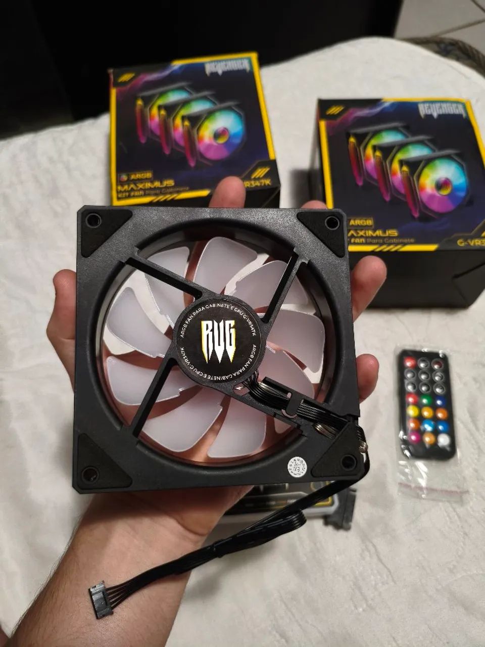 FANS 120mm ARGB REVENGES 1 kit  - Foto 5