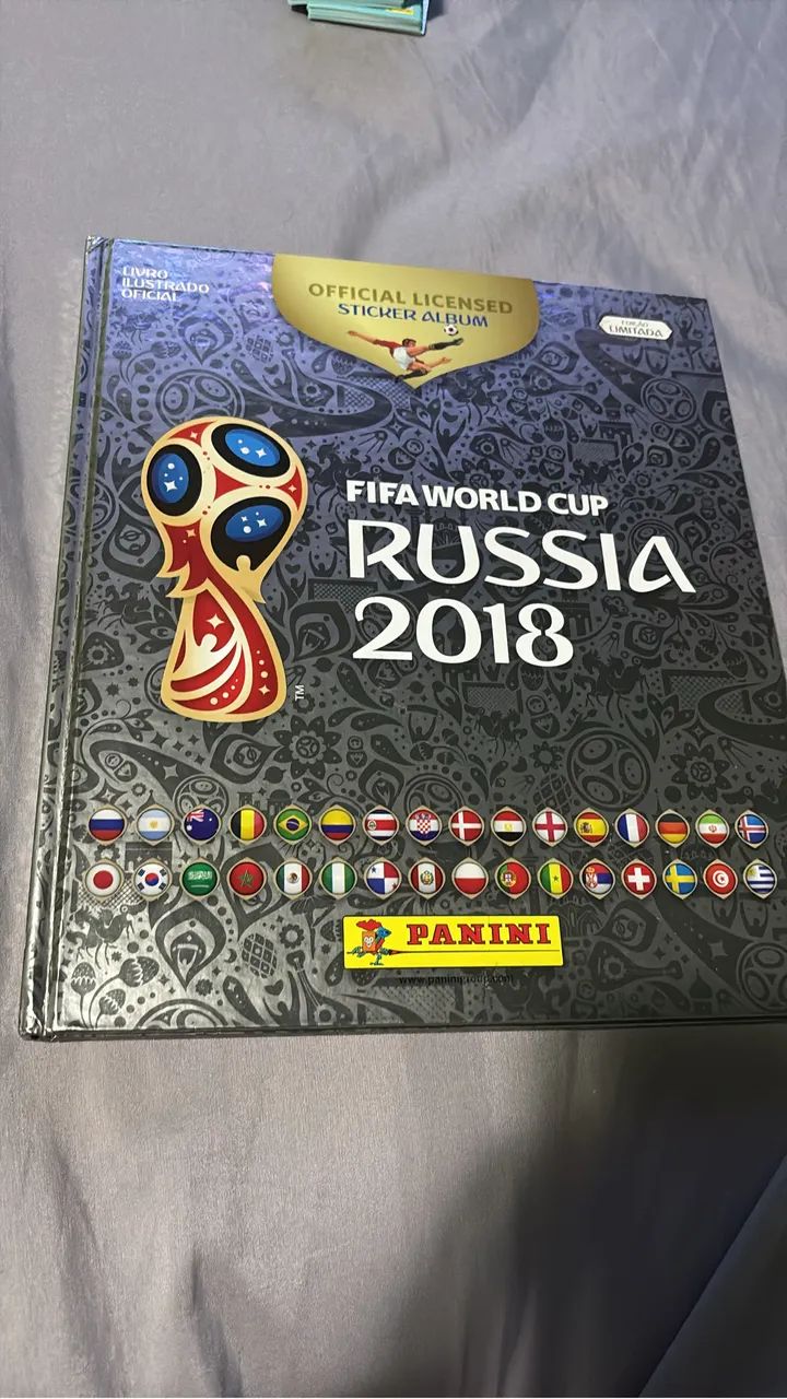Álbum da Copa 2018 Prata Completo