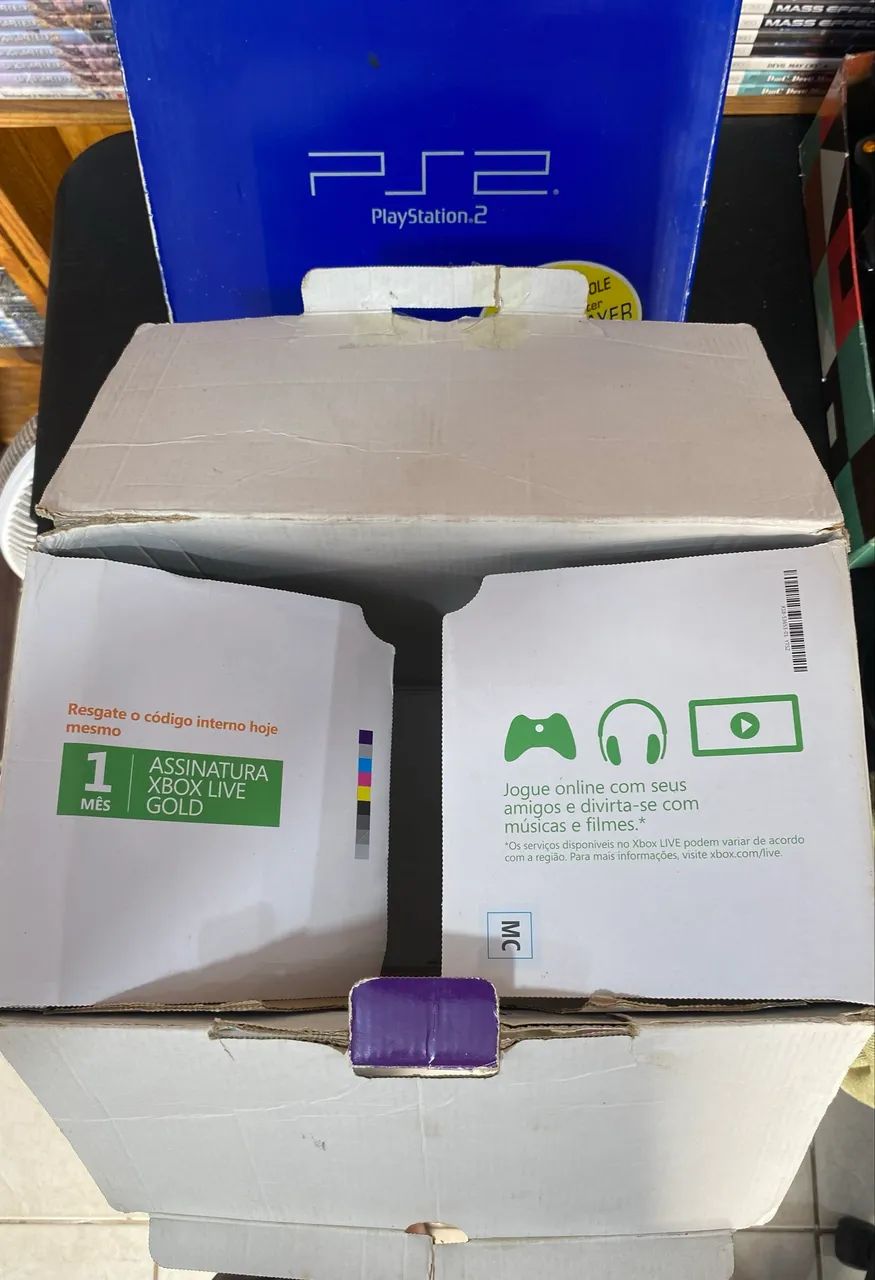 Caixa Original X box 360 Slim - Foto 5