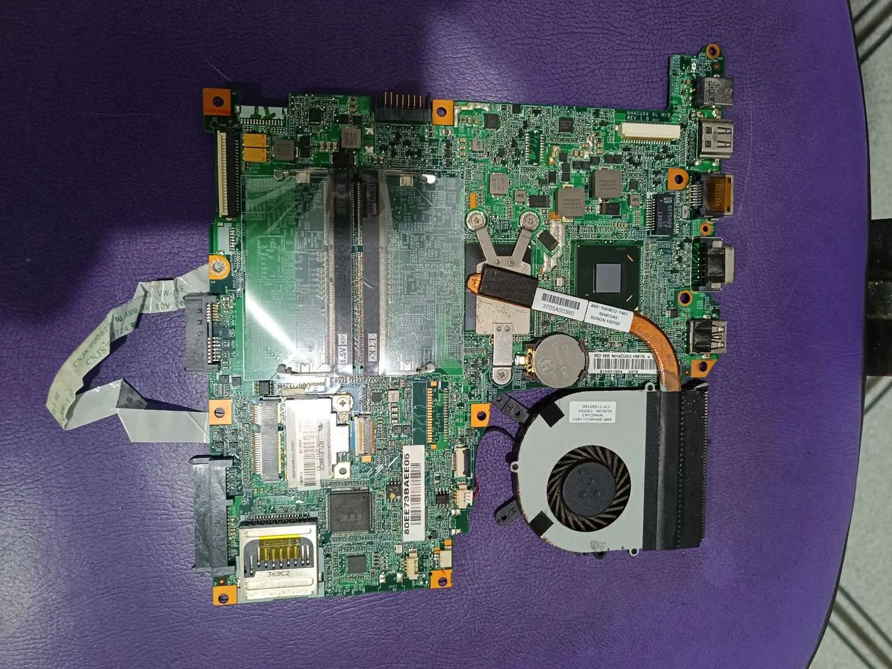 Placa mãe para  notebook positivo Intel core i3 de 3a geração funcionando perfeitamente 