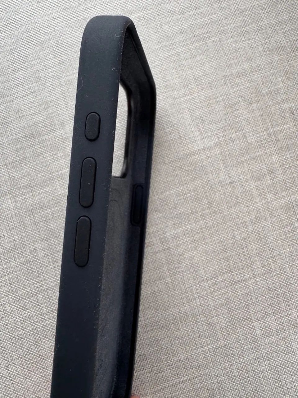 Case Silicone Magsafe Capa Apple iPhone 15 Pro Preto - Foto 5