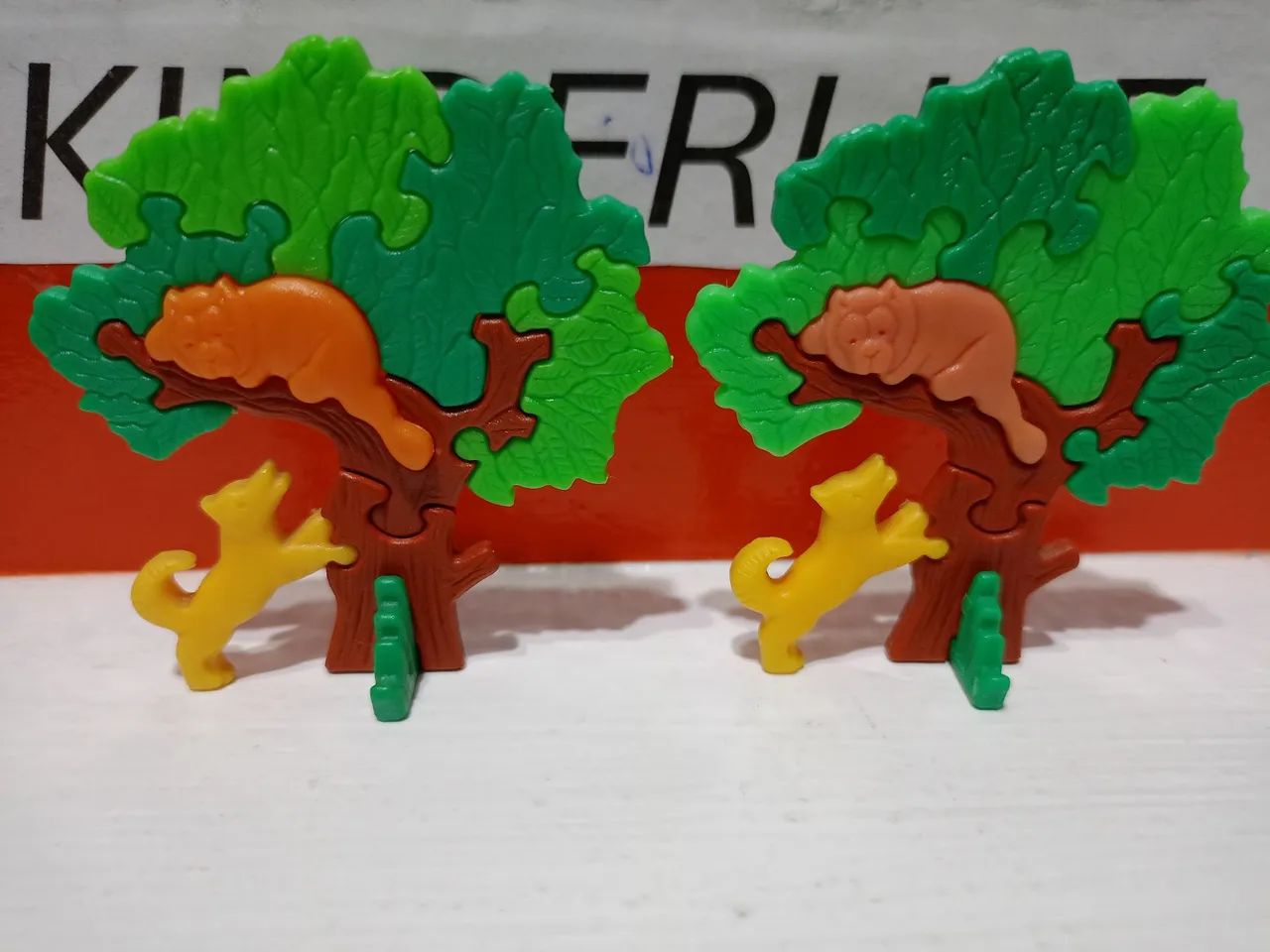 Kinder ovo Árvores Puzzle  - Foto 2