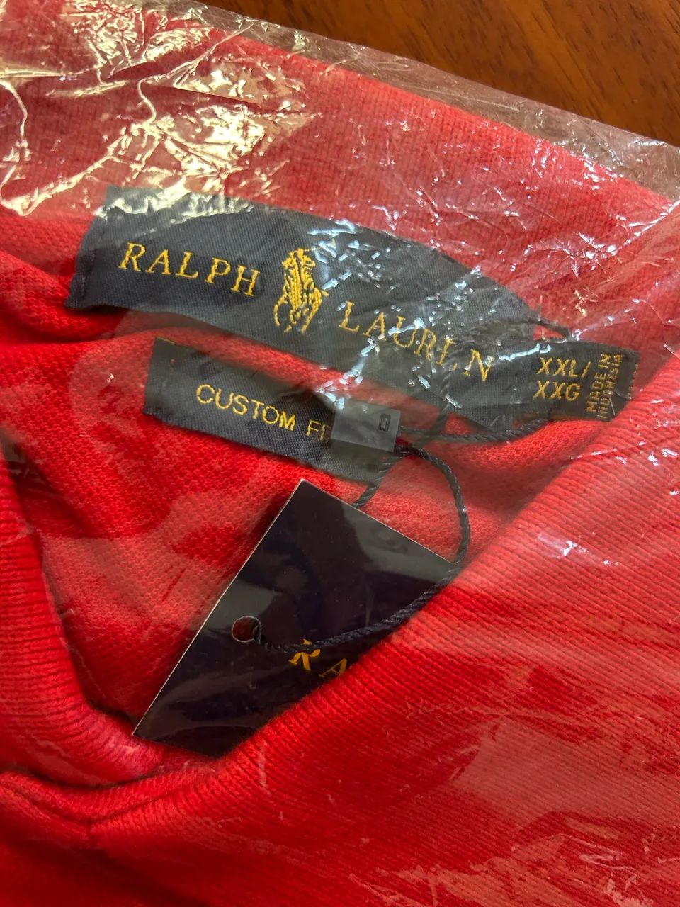 Camisa Ralph Lauren Polo Vermelha