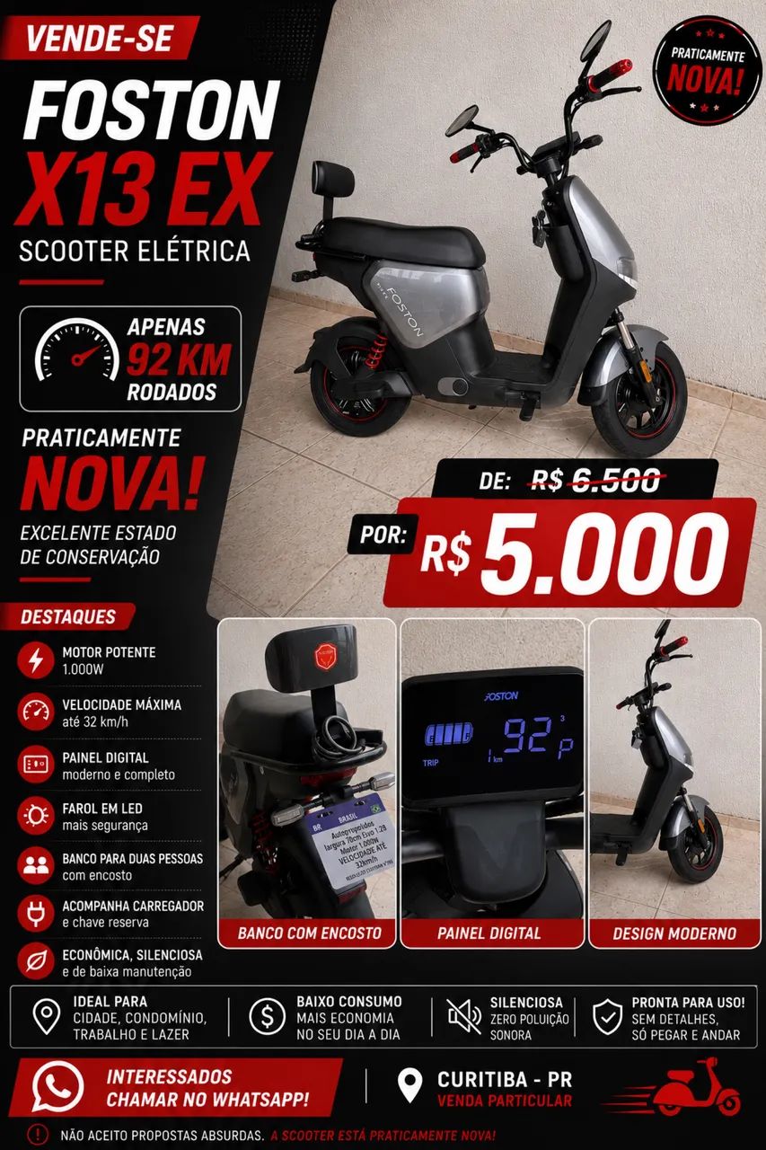 Vendo Moto elétrica  - Foto 3
