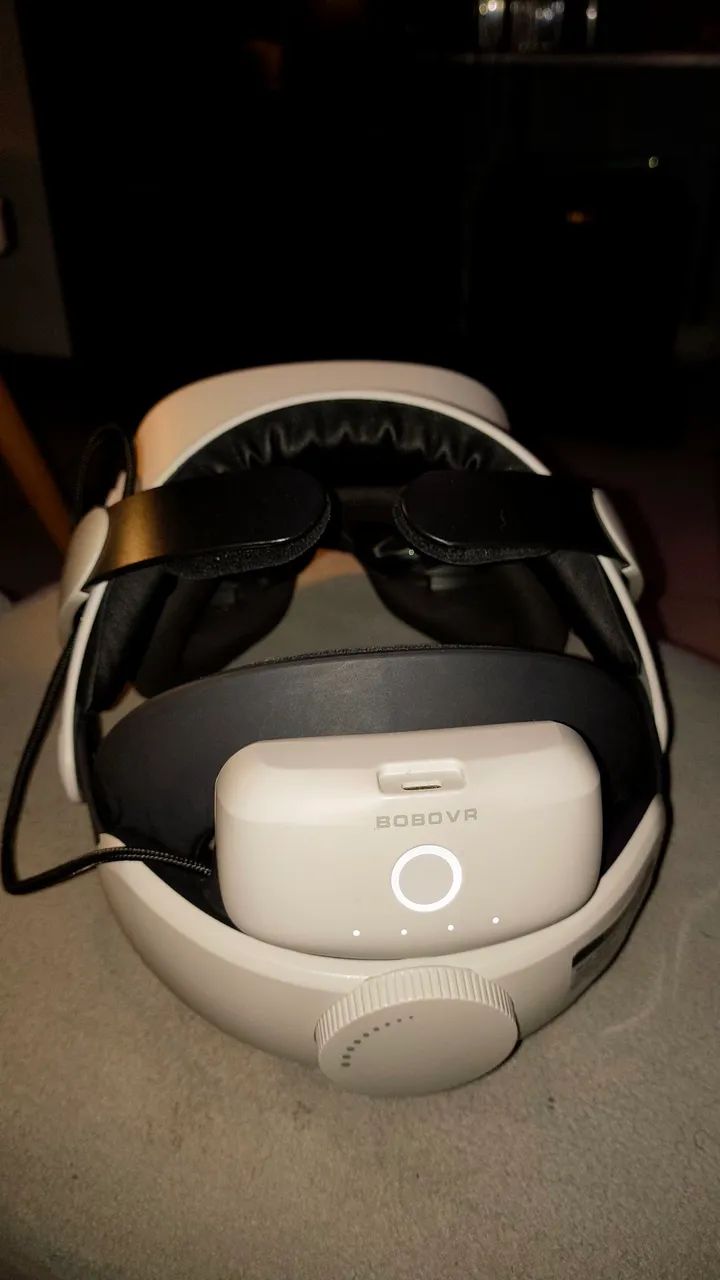 Meta Quest 3S 128GB + BOBOVR M3 Pro + Bateria B2 | Estado de Novo