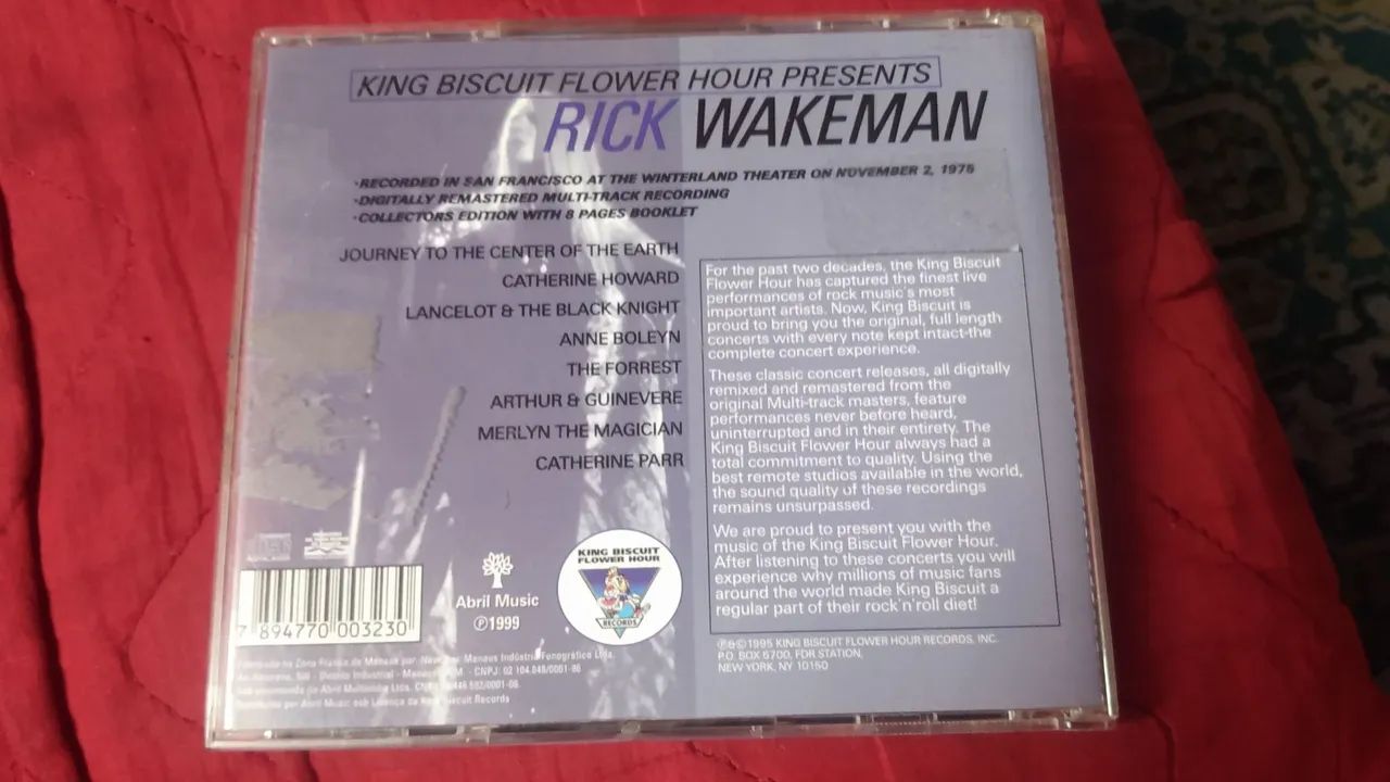 Cd original Rick wakeman in consert. - Foto 4