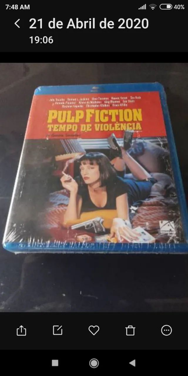  Blu-ray Pulp Fiction -Tempo de violência  - Foto 5