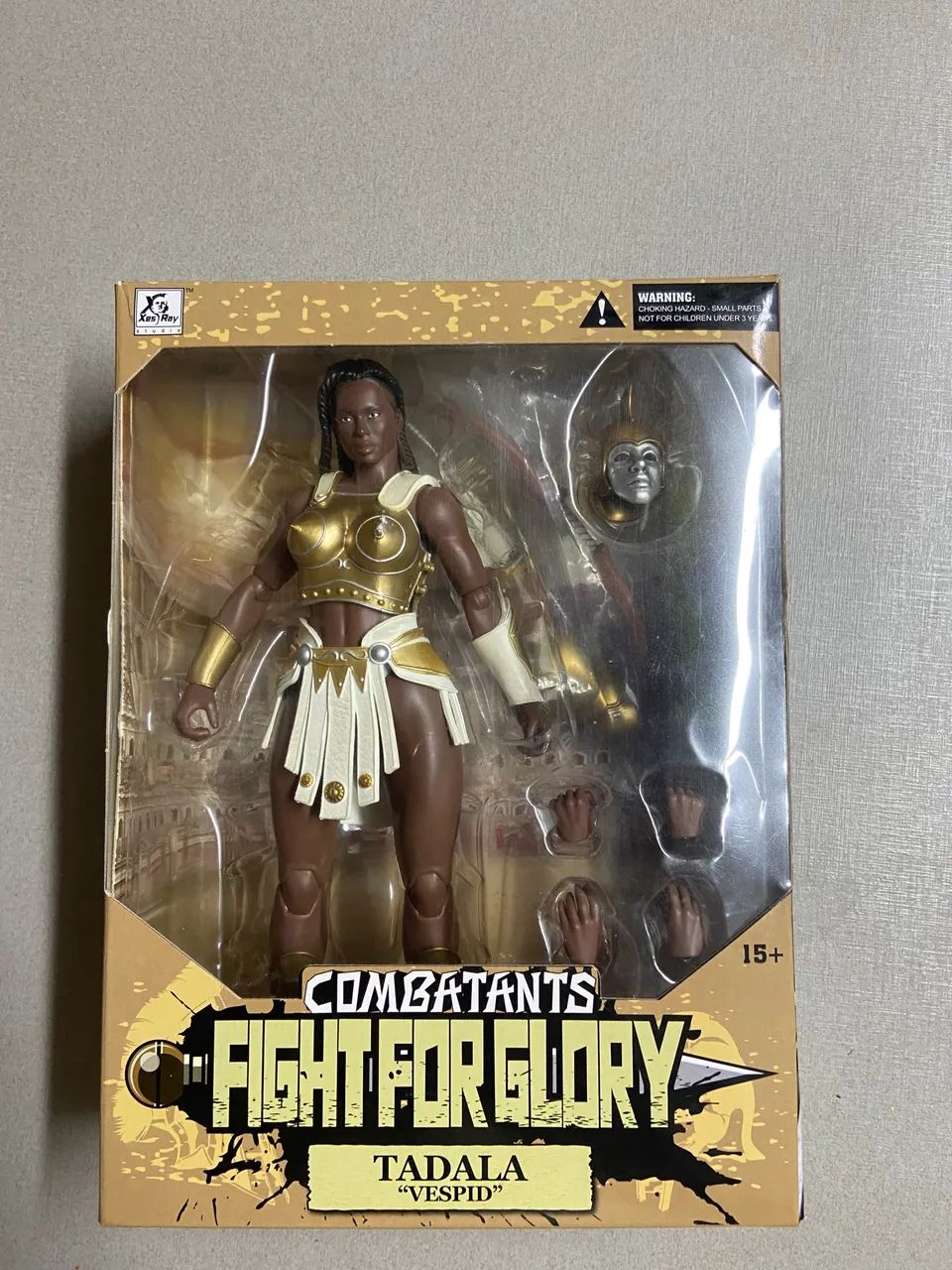 Tadala Vespid- Xesray Studios - Action Figure Completa e com caixa