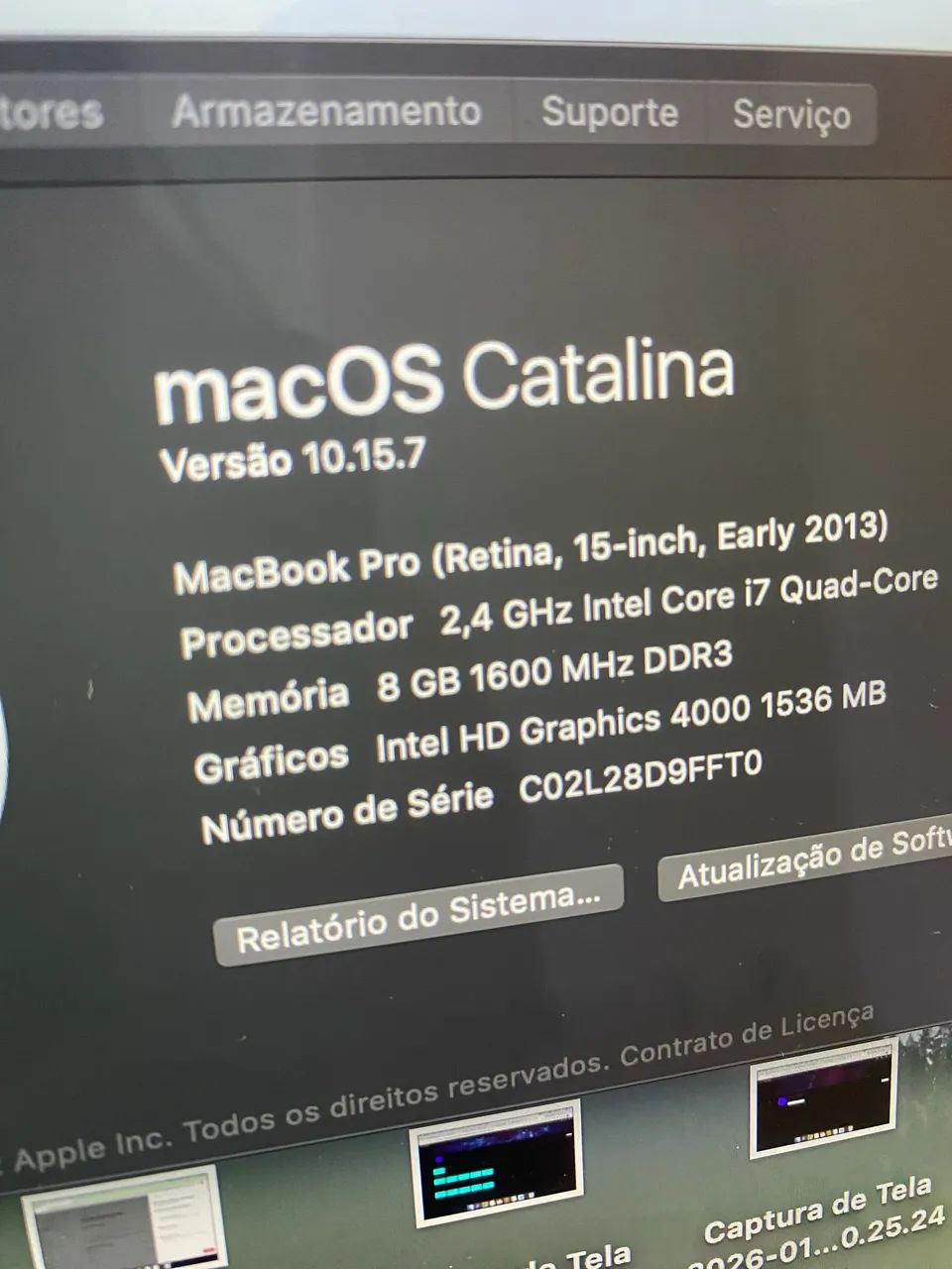 MacBook PRO 2013 I7 15 polegadas - Foto 4