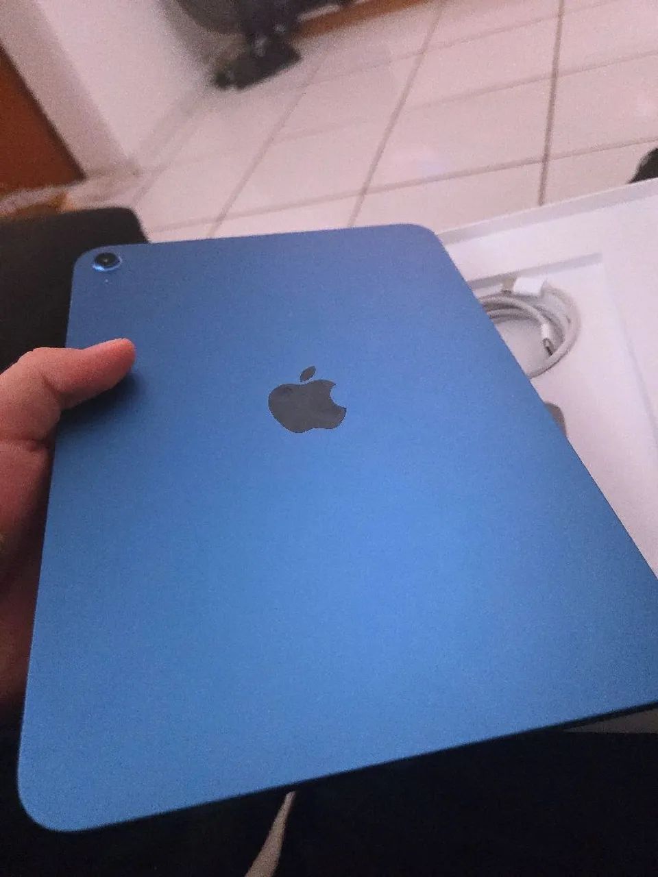 IPAD 11, chip A16 wi-fi 128gb e 6gb de ram cor azul, touch digital