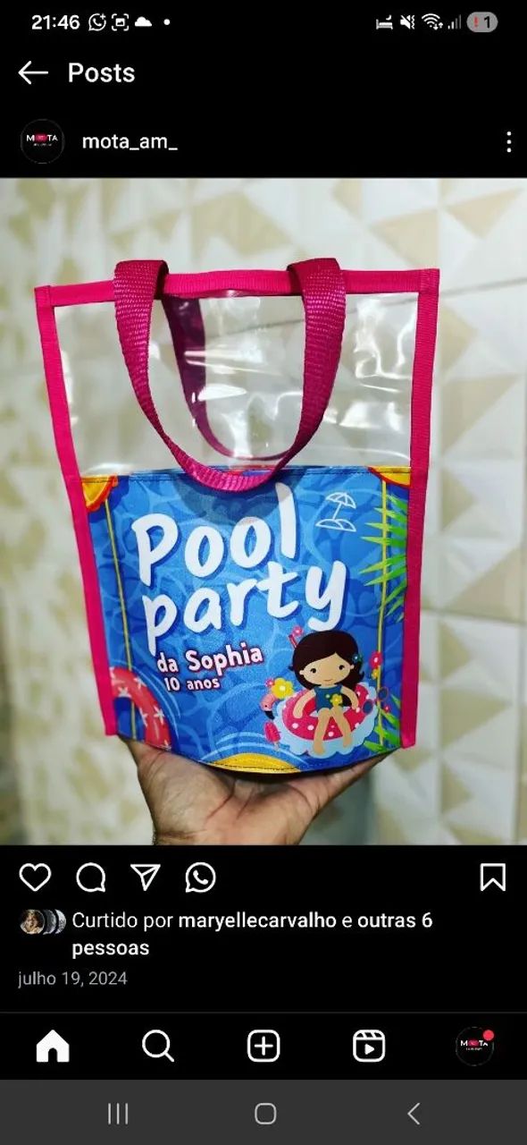 Mochilinhas e bolsas personalizadas como desejar 
