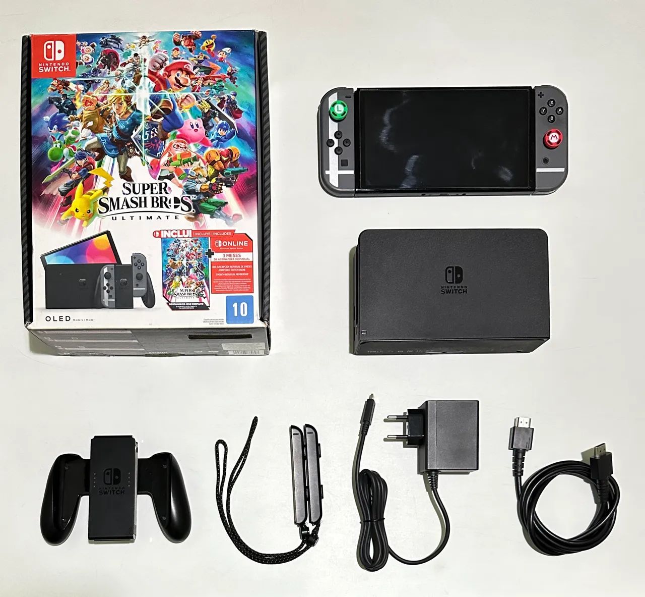 Nintendo Switch OLED Desbloqueado 256gb Edição Especial