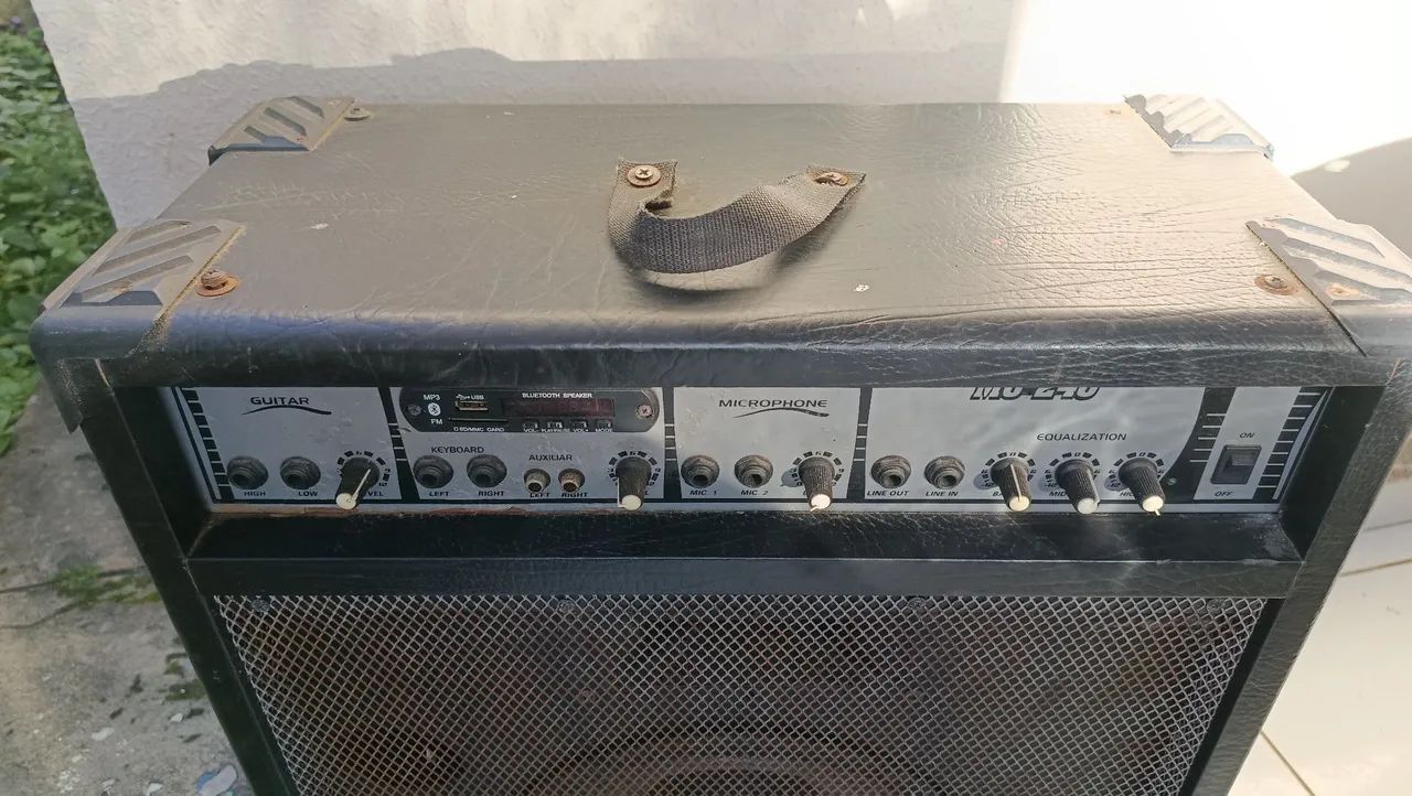 Caixa de som amplificada com bluetooth - Foto 5