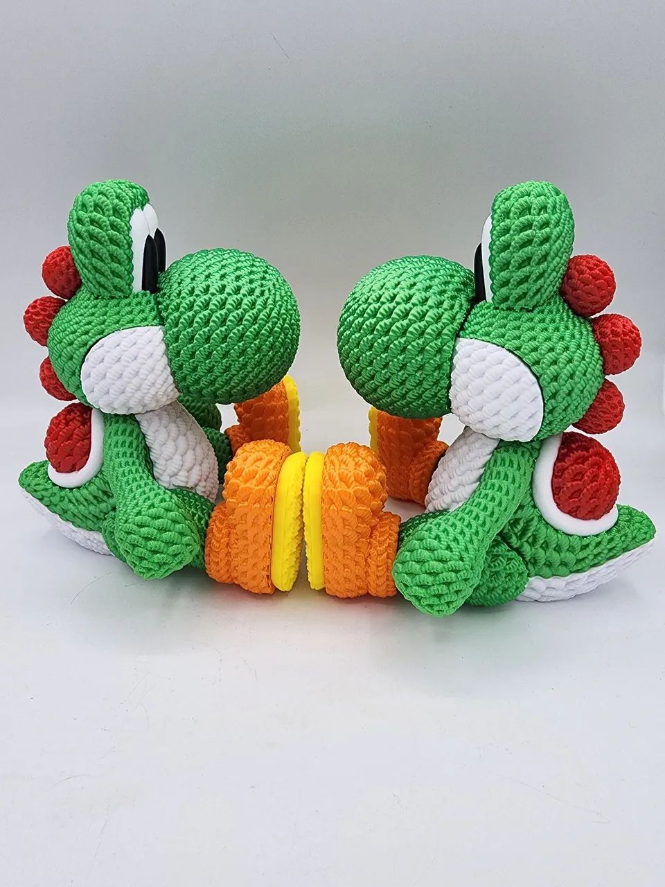 Boneco yoshi estilo crochê  - Foto 2
