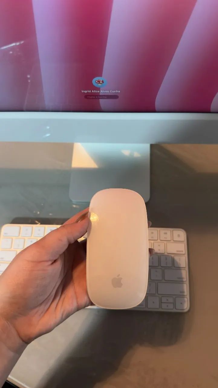 iMac 24, M4 - 16GB RAM | 256GB SSD | Prata - Foto 3