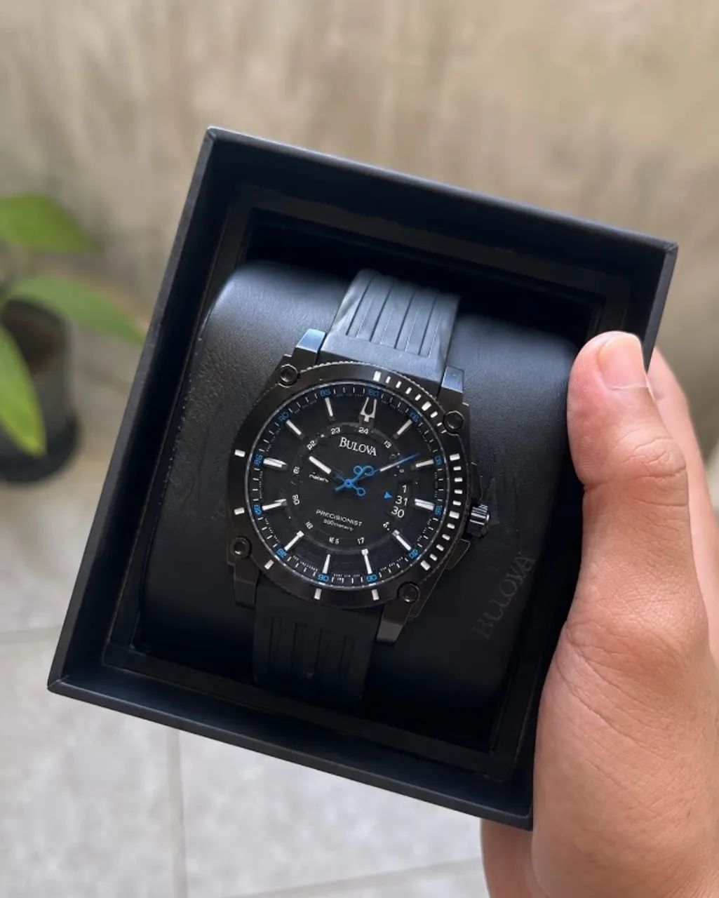 Relógio Bulova Precisionist Masculino - Usado com Caixa Aceito trocas 