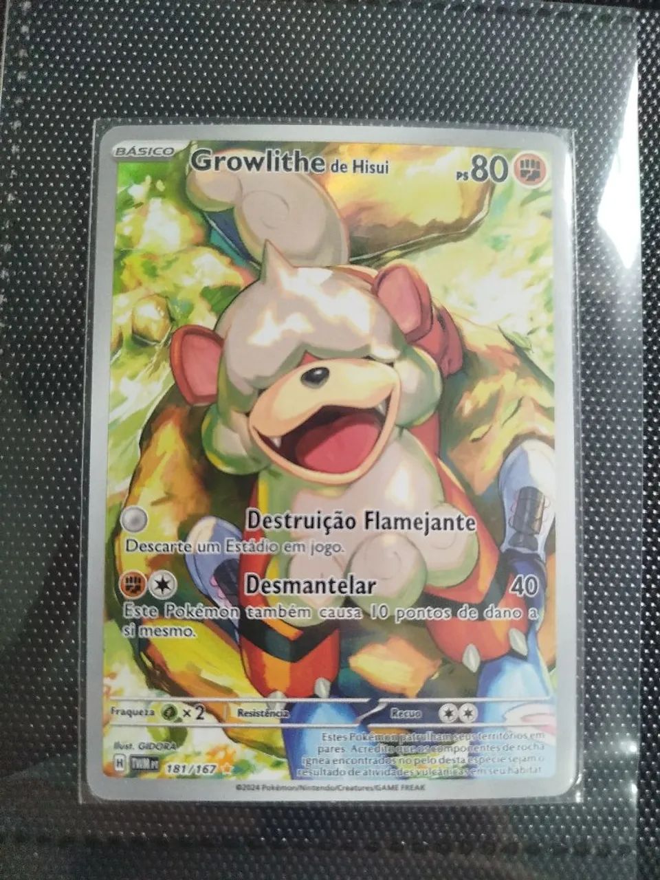 Growlithe de Hisui (181/167) - NM