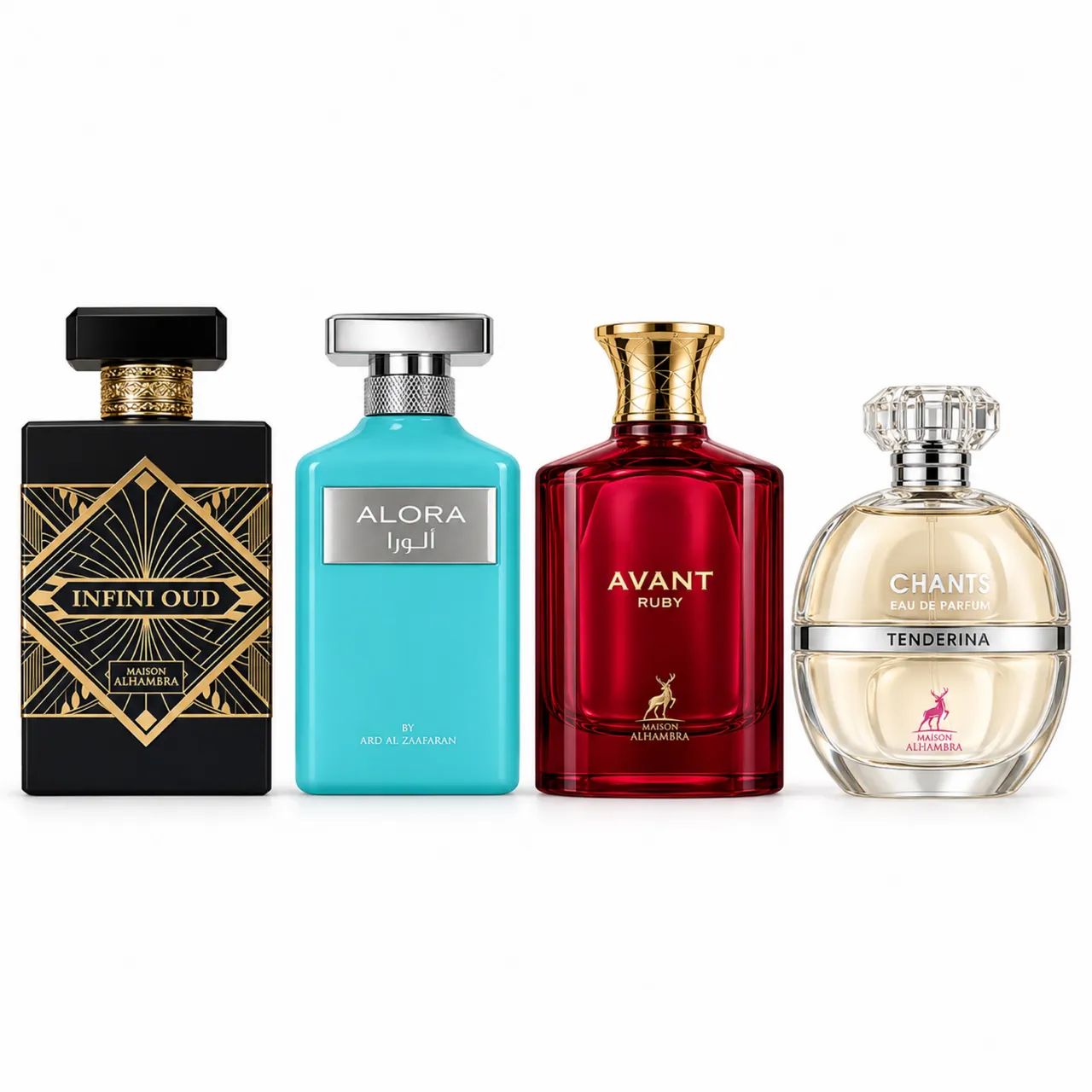 4 perfumes árabes sem caixa 100% original 