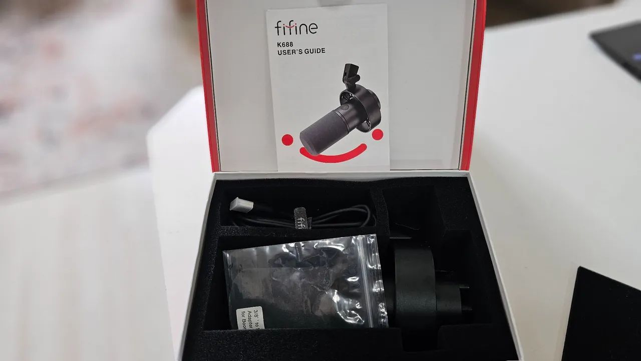 3 Microfone Fifine K688 - XLR e USB (Dupla Conexão) ? - Foto 3