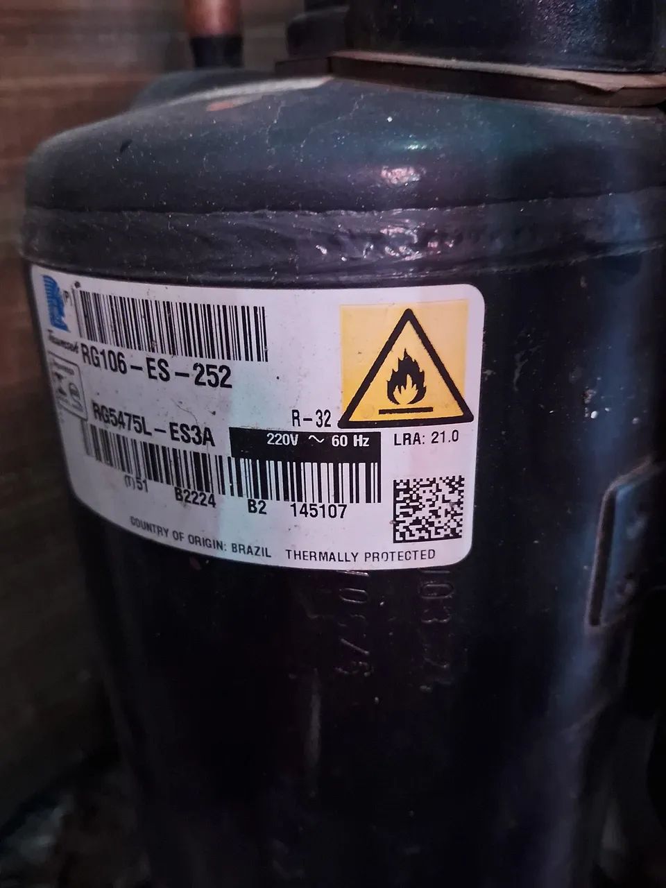 Compressor ar condicionado midea 9000 btus  - Foto 3