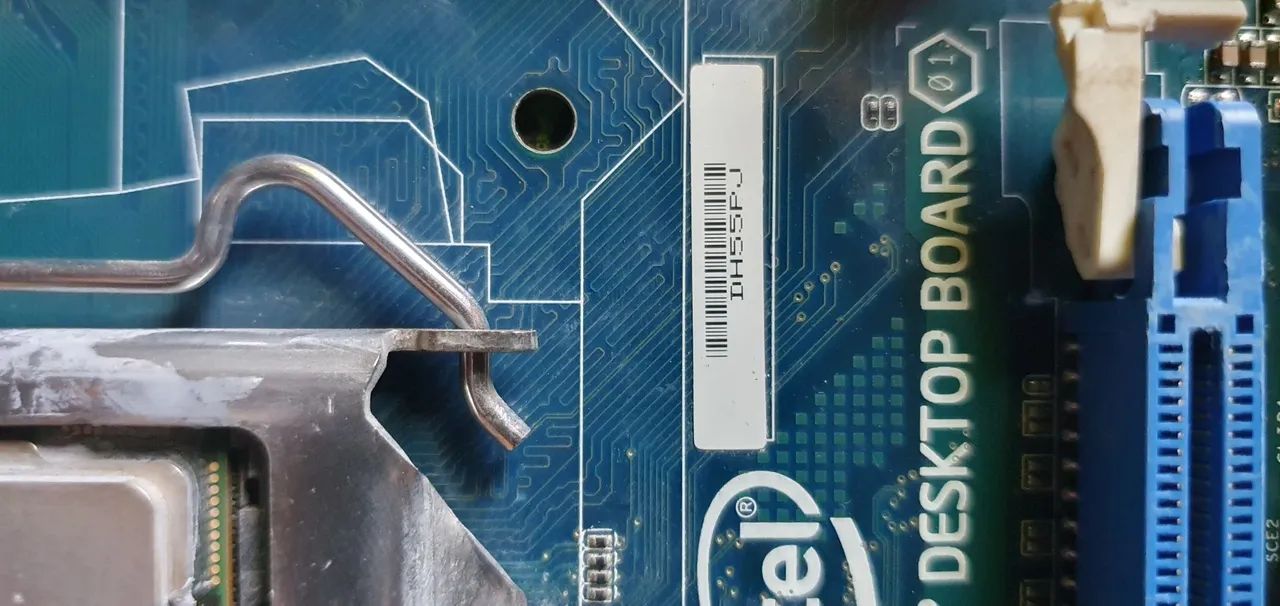 Placa mãe intel dh55pj+processador i5 750 - Foto 3